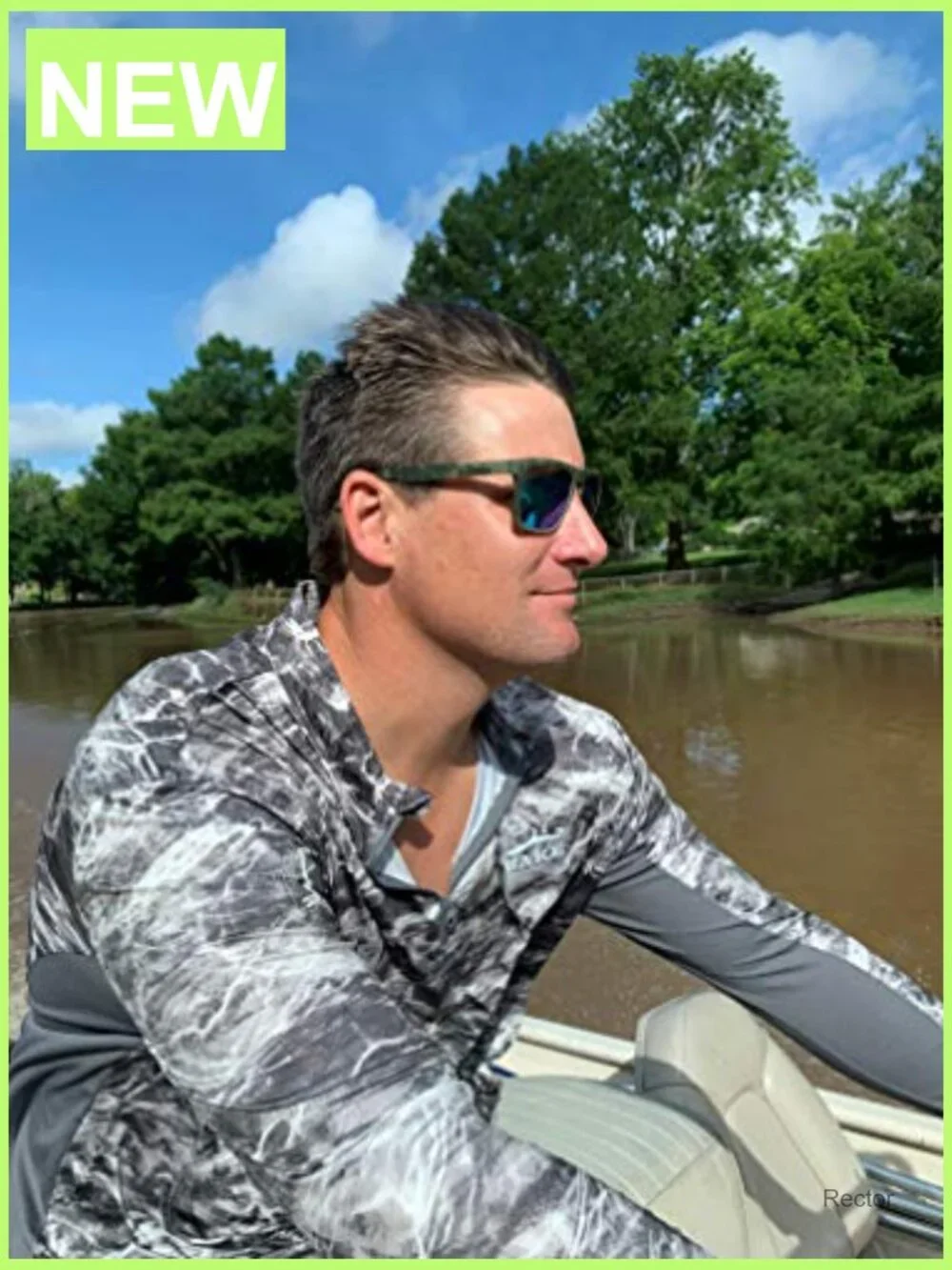 Polarized Sport Sunglasses with TR90 Frame UV Protection